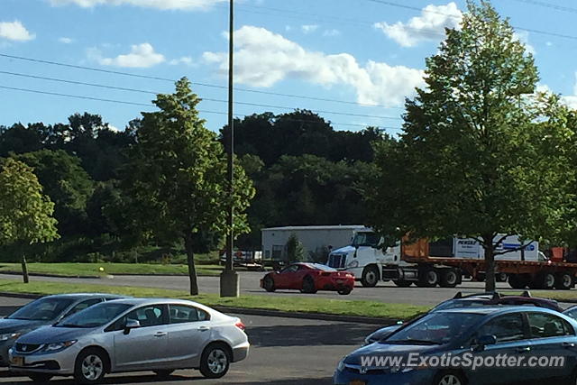 Ferrari 458 Italia spotted in Victor, New York