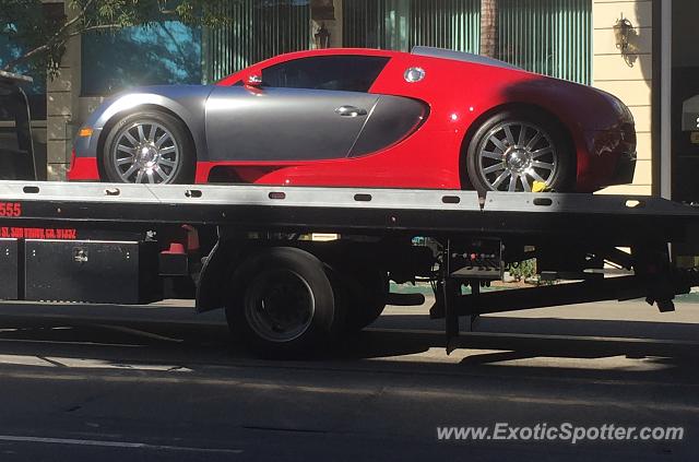 Bugatti Veyron spotted in Beverly Hills, California