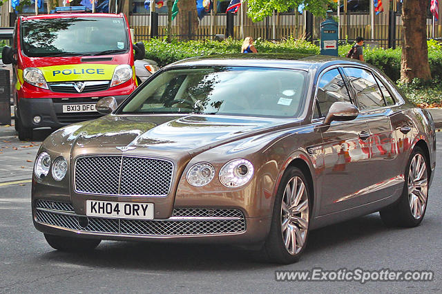 Bentley Flying Spur spotted in London, United Kingdom