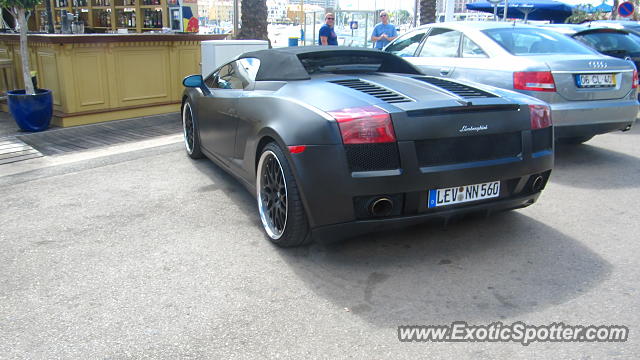 Lamborghini Gallardo spotted in Vilamoura, Portugal