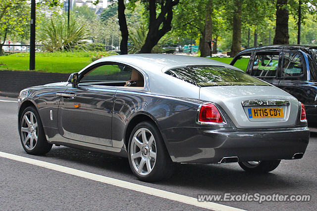 Rolls-Royce Wraith spotted in London, United Kingdom