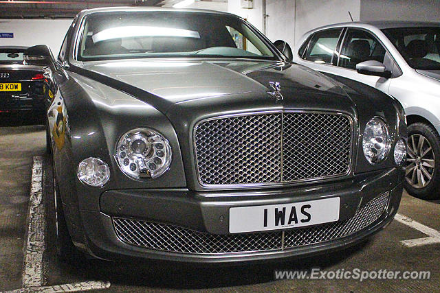 Bentley Mulsanne spotted in London, United Kingdom
