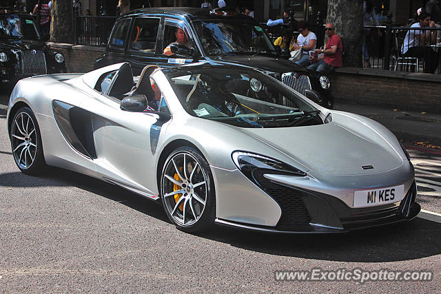 Mclaren 650S spotted in London, United Kingdom