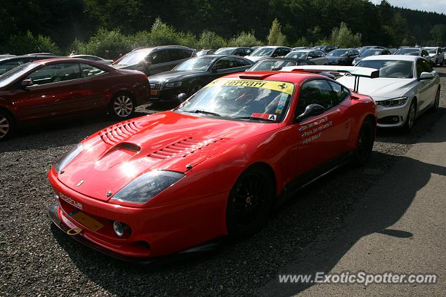 Ferrari 550 spotted in Francorchamps, Belgium