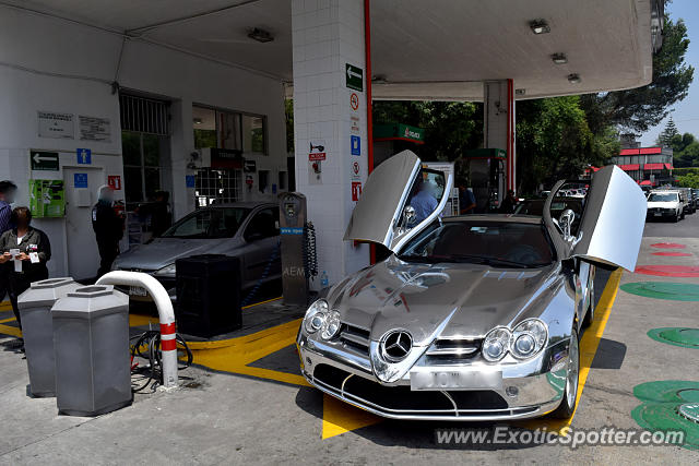 Mercedes SLR spotted in Mexico City, Mexico