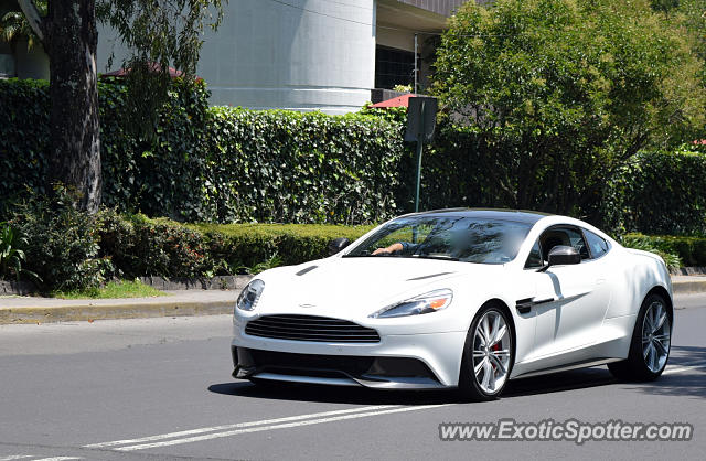 Aston Martin Vanquish spotted in Mexico City, Mexico