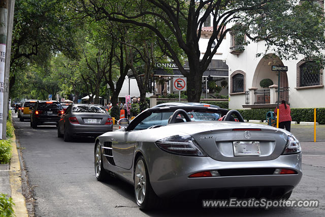 Mercedes SLR spotted in Mexico City, Mexico