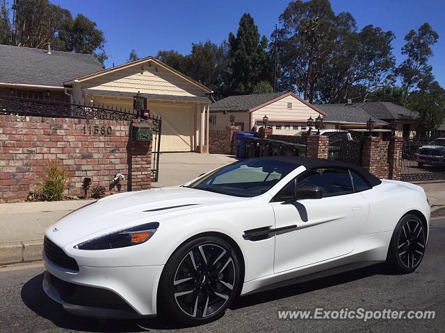 Aston Martin Vanquish spotted in Beverly Hills, California