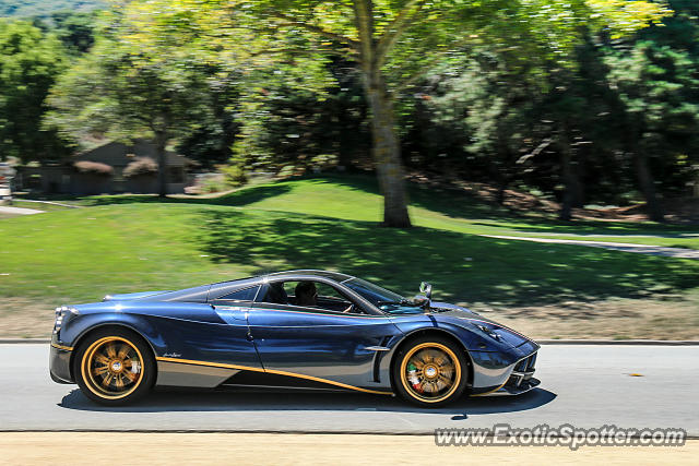 Pagani Huayra spotted in Carmel Valley, California