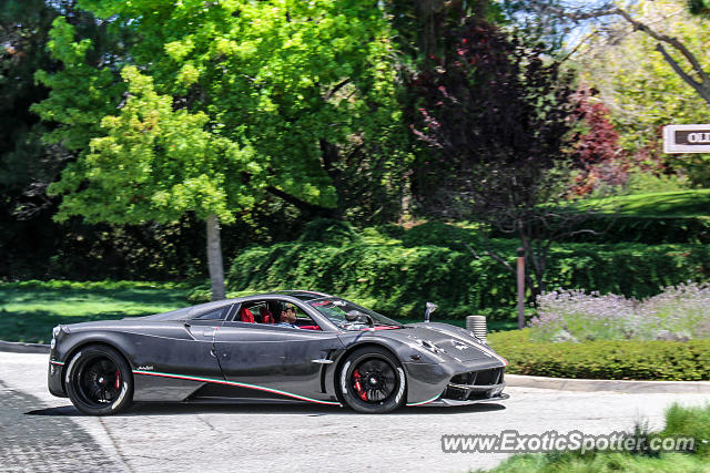 Pagani Huayra spotted in Carmel Valley, California
