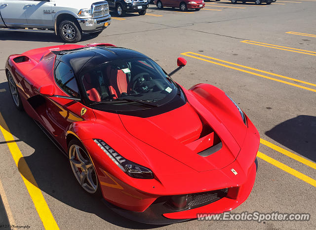 Ferrari LaFerrari spotted in Canandaigua, New York