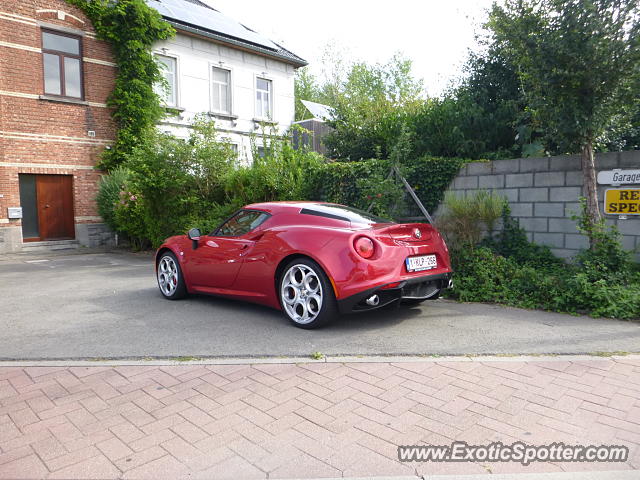 Alfa Romeo 4C spotted in Leuven, Belgium