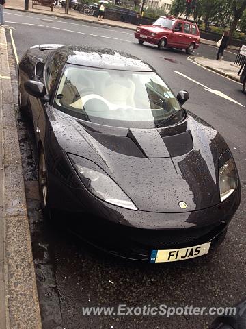 Lotus Evora spotted in London, United Kingdom