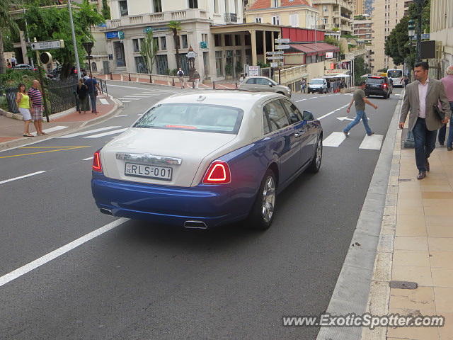 Rolls-Royce Ghost spotted in Monaco, France
