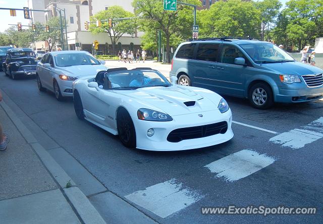 Dodge Viper spotted in Birmingham, Michigan