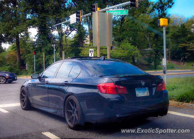 BMW M5 spotted in Bethesda, Maryland