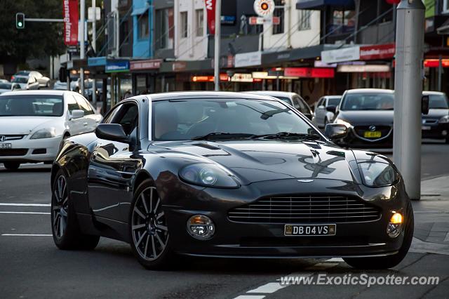 Aston Martin Vanquish spotted in Sydney, Australia