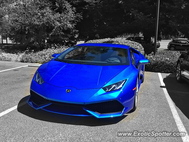 Lamborghini Huracan spotted in Carmel, California