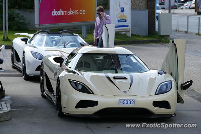 Koenigsegg Agera R spotted in Wuppertal, Germany