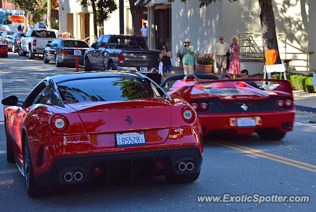 Ferrari 599GTO spotted in Monterey, California