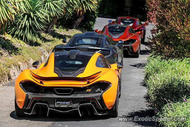 Mclaren P1 spotted in Pebble Beach, California