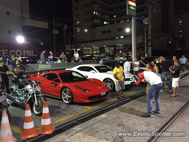 Ferrari 458 Italia spotted in Fortaleza, Brazil