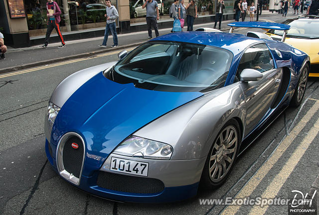 Bugatti Veyron spotted in Manchester, United Kingdom
