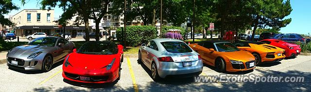 Ferrari 458 Italia spotted in Burlington, Canada