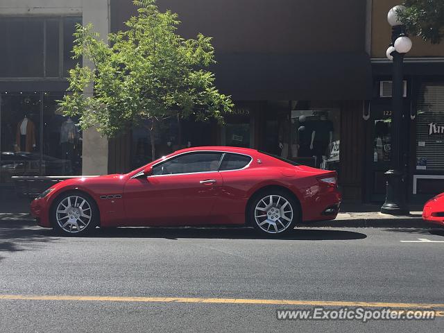 Maserati GranTurismo spotted in Saint Helena, California