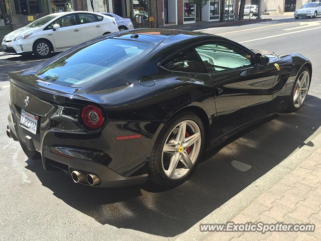 Ferrari F12 spotted in Saint Helena, California