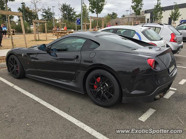 Ferrari 599GTO spotted in Highway, France