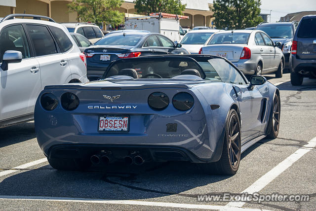 Callaway Z06 spotted in Cape Cod, Massachusetts