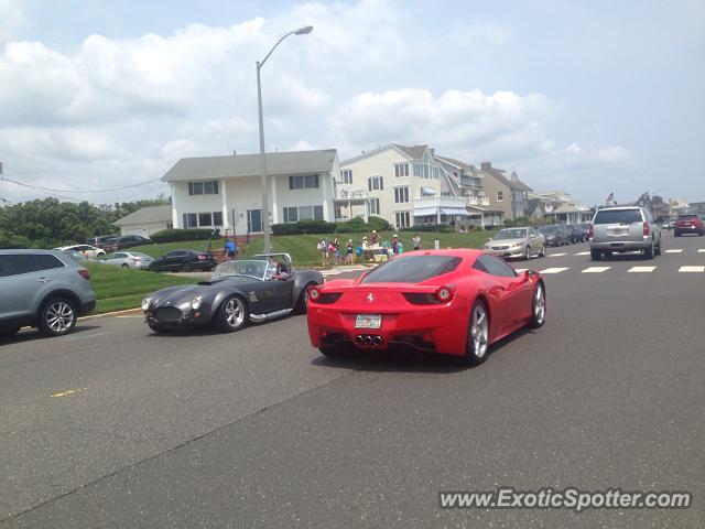 Ferrari 458 Italia spotted in Spring Lake, New Jersey