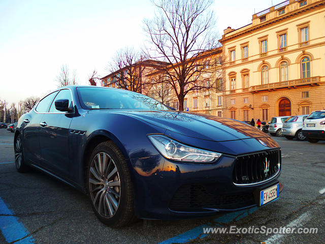 Maserati Ghibli spotted in Florence, Italy