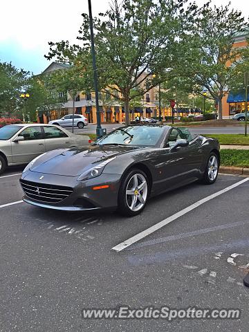 Ferrari California spotted in Charlotte, North Carolina