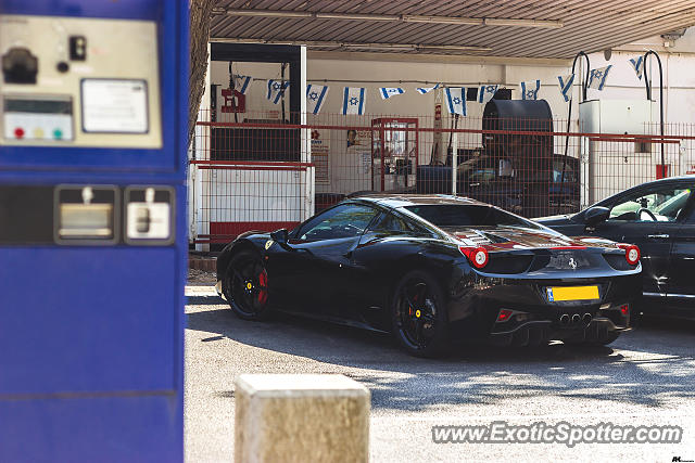 Ferrari 458 Italia spotted in Herzeliya, Israel