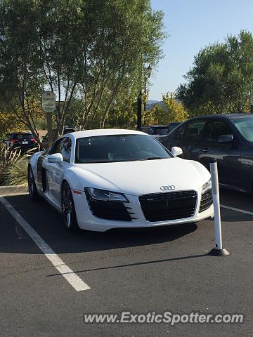 Audi R8 spotted in Napa, California