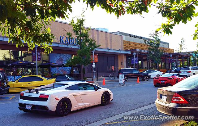 Lamborghini Gallardo spotted in Toronto, Canada