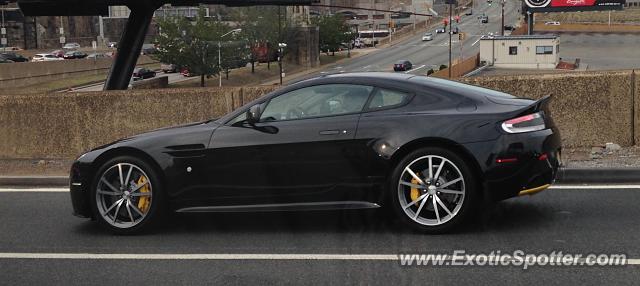 Aston Martin Vantage spotted in Weehawken, New Jersey