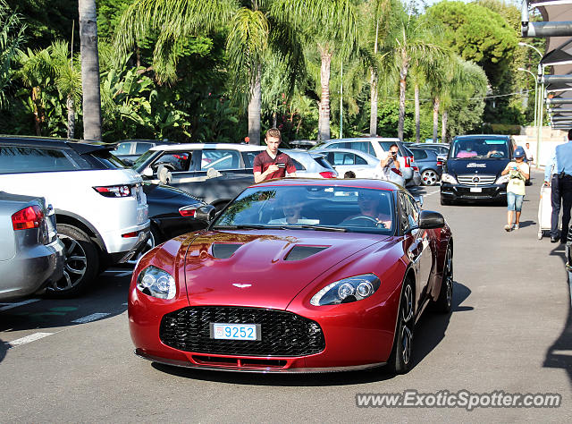 Aston Martin Zagato spotted in Roquebrune, France
