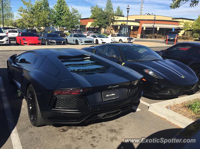 Lamborghini Aventador spotted in Roseville, California