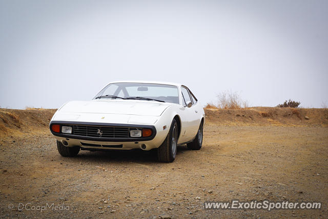 Ferrari 365 GT spotted in Big Sur, California
