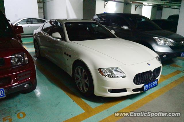 Maserati Quattroporte spotted in Wuzhou, China