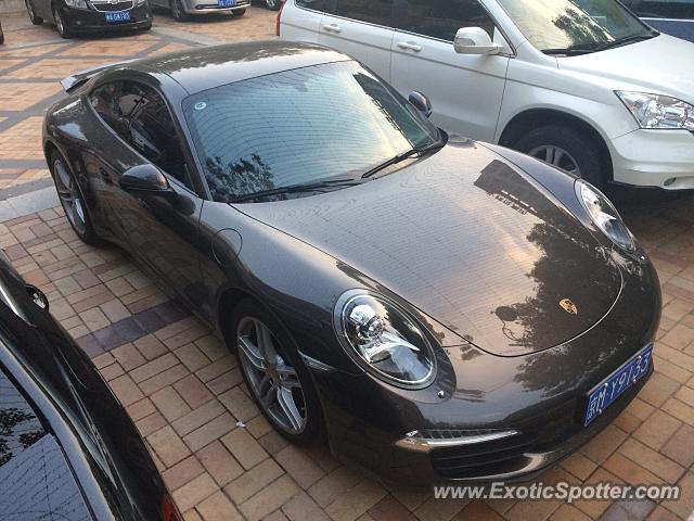 Porsche 911 spotted in Beijing, China