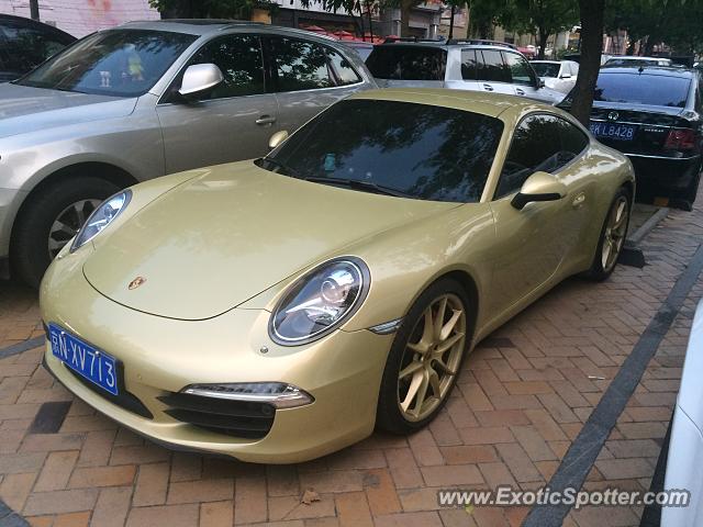 Porsche 911 spotted in Beijing, China