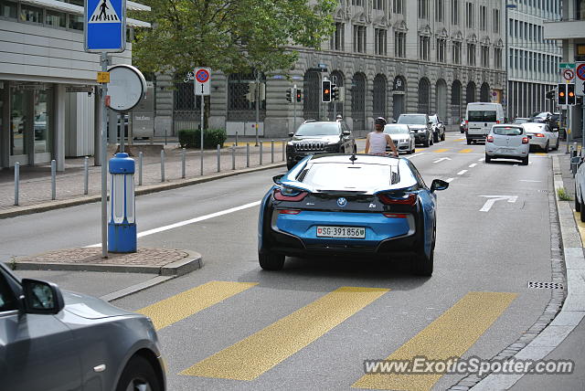 BMW I8 spotted in Zurich, Switzerland