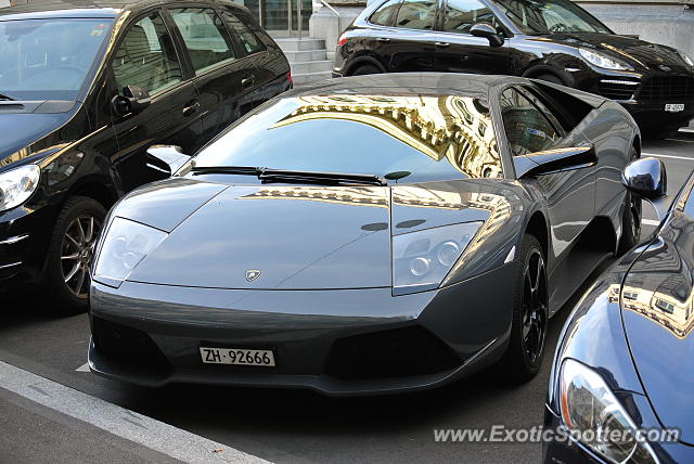 Lamborghini Murcielago spotted in Zurich, Switzerland