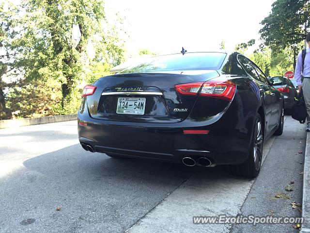 Maserati Ghibli spotted in Chattanooga, Tennessee
