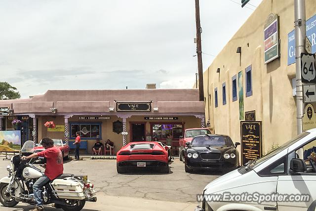 Lamborghini Huracan spotted in Taos, New Mexico