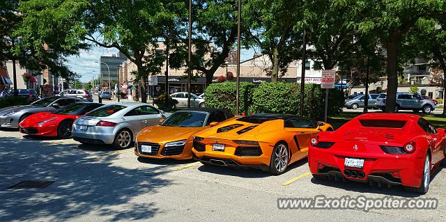 Lamborghini Aventador spotted in Burlington, Canada